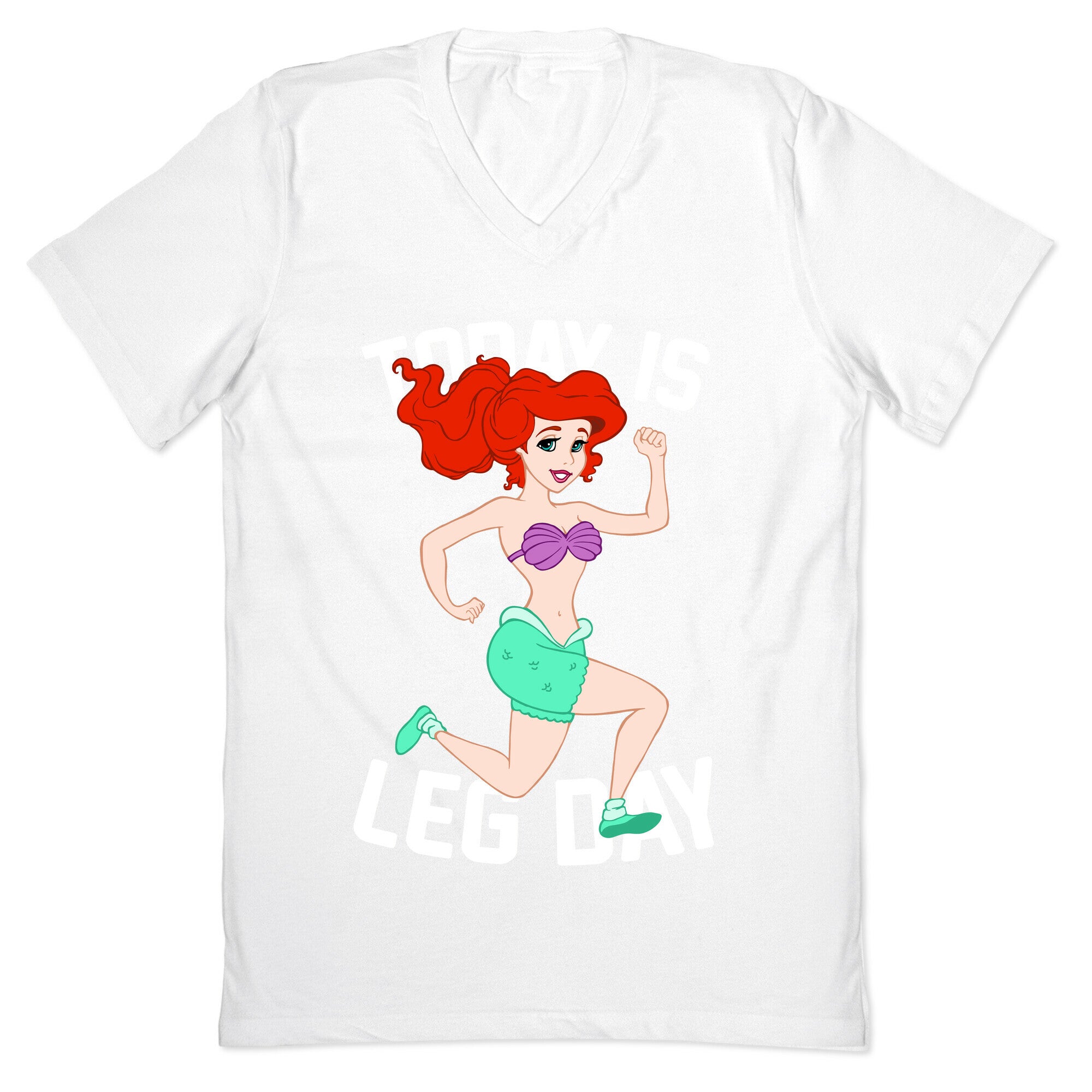 Today Is Leg Day V-Neck